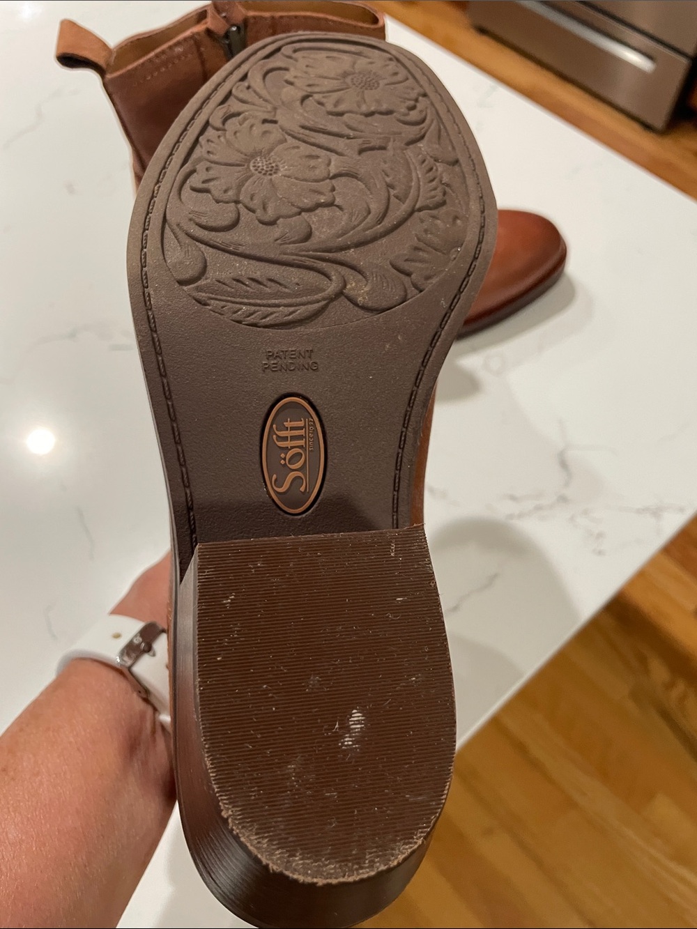 Sofft Leather Ankle Boots - Picture 5 of 10